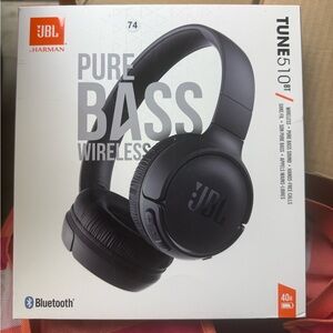JBL Tune 510BT Wireless Headphones - blk